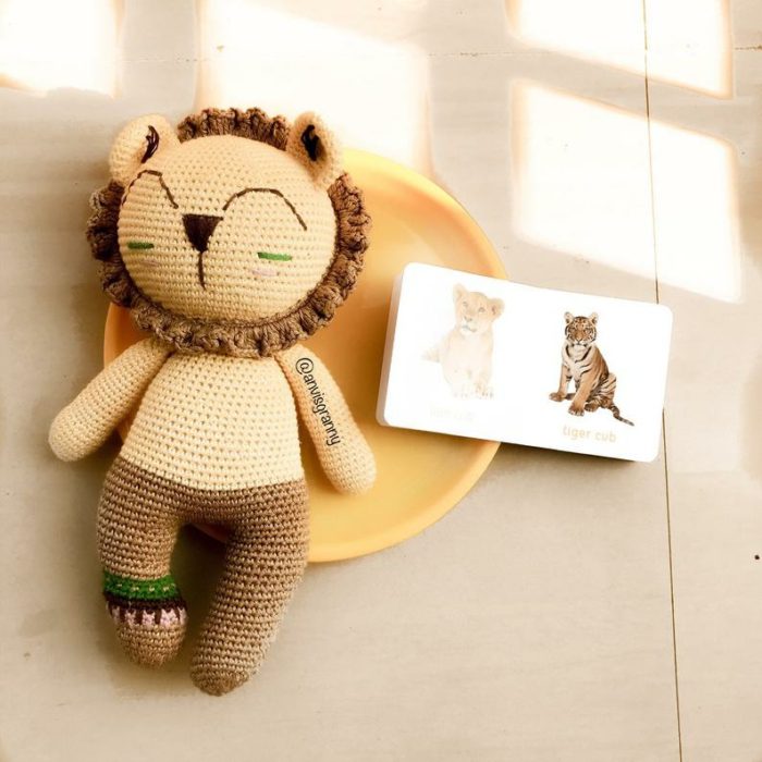 amigurumi lion crochet pattern