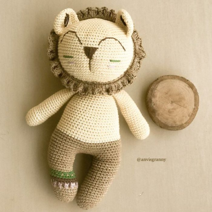 amigurumi lion crochet pattern