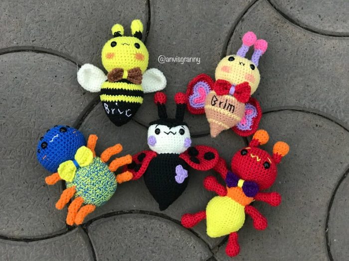amigurumi insect crochet pattern