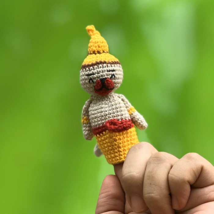 ramayana finger puppet crochet pattern 1