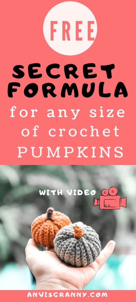Pumpkin Crochet Pattern Free, Easy Pumpkin Free Crochet Pattern and Video Tutorial