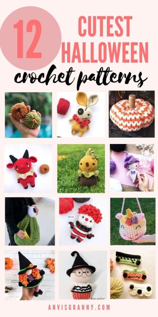 Free Halloween Crochet Patterns, 12 Cutest Halloween crochet patterns that you want to create