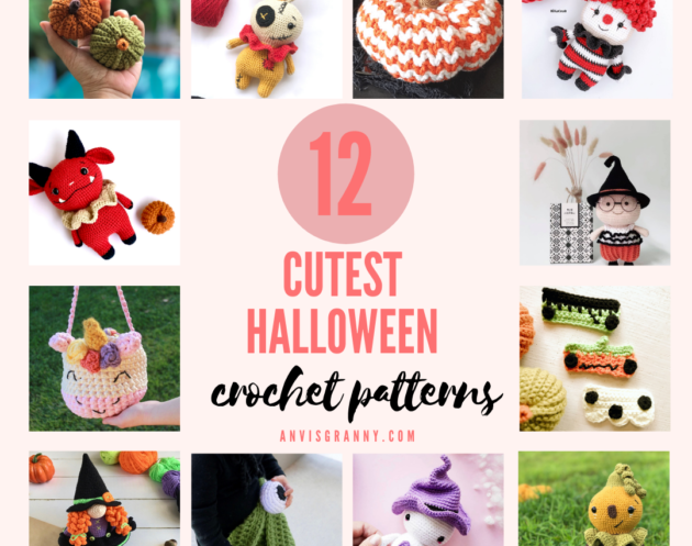 12 cutest crochet patterns for Halloween