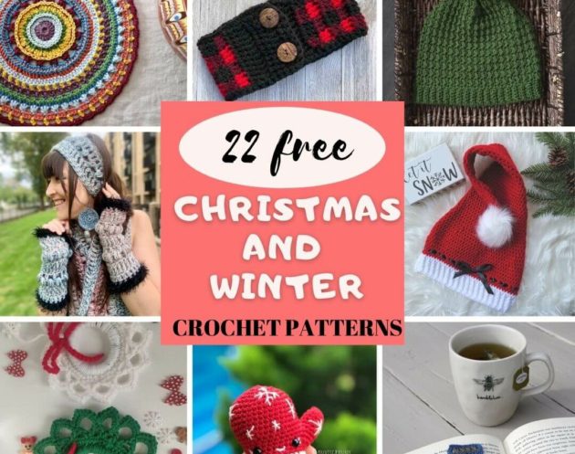christmas crochet free patterns, 22 Christmas Crochet Free Patterns Giveaway