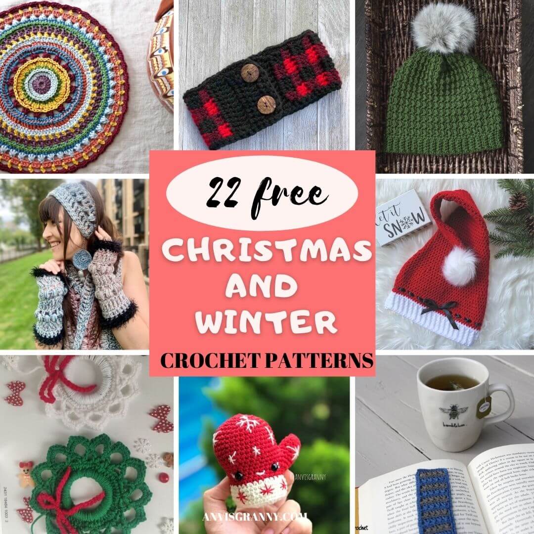 christmas crochet free patterns, 22 Christmas Crochet Free Patterns Giveaway