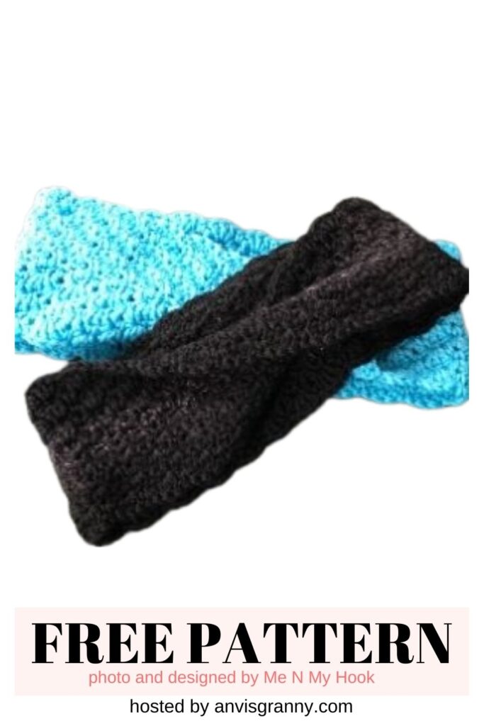 blooming headband crochet pattern free