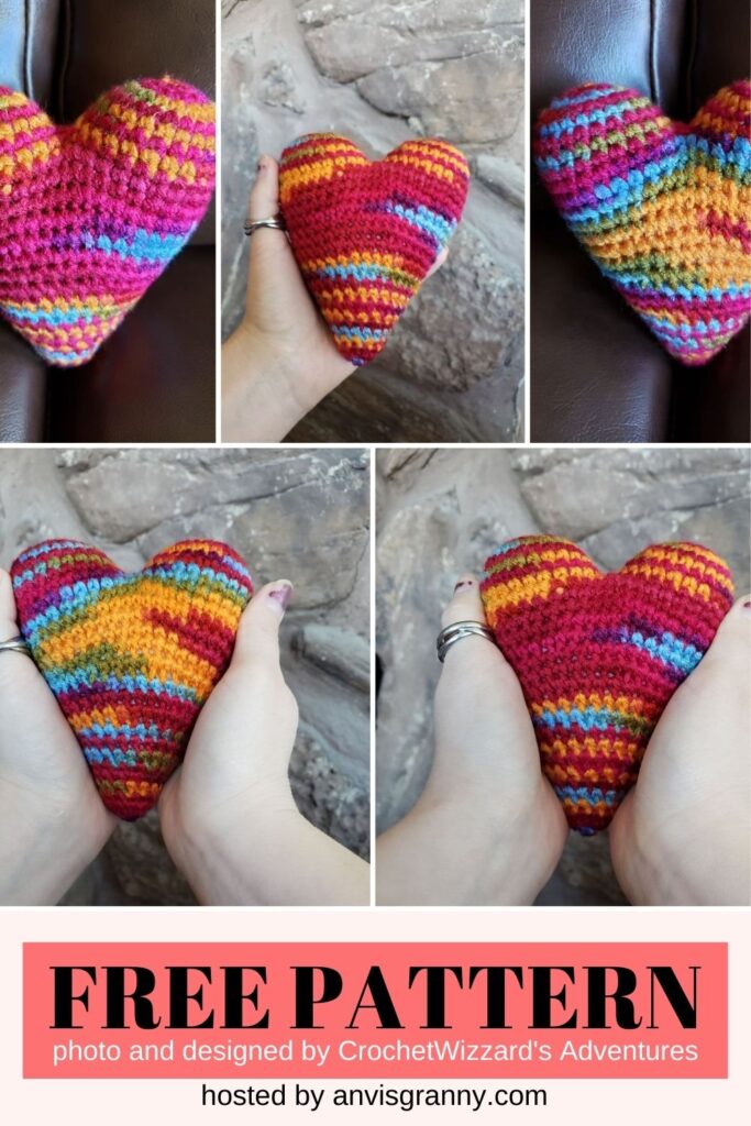 Heartwarming Heart Plush free crochet pattern