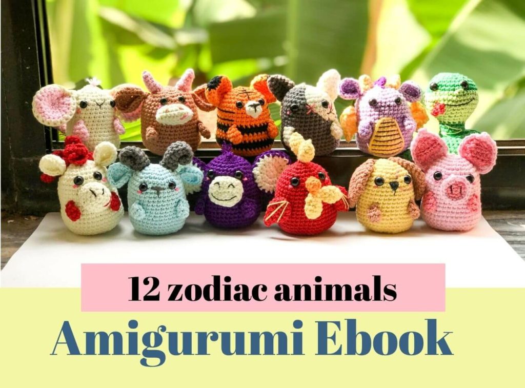 12 greek zodiac animal amigurumi crochet pattern ebook