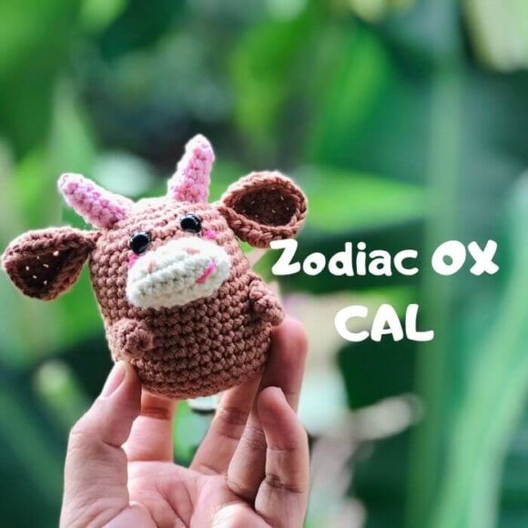ZODIAC Ox Amigurumi Free Pattern -Zodiac CAL (Eps 02)