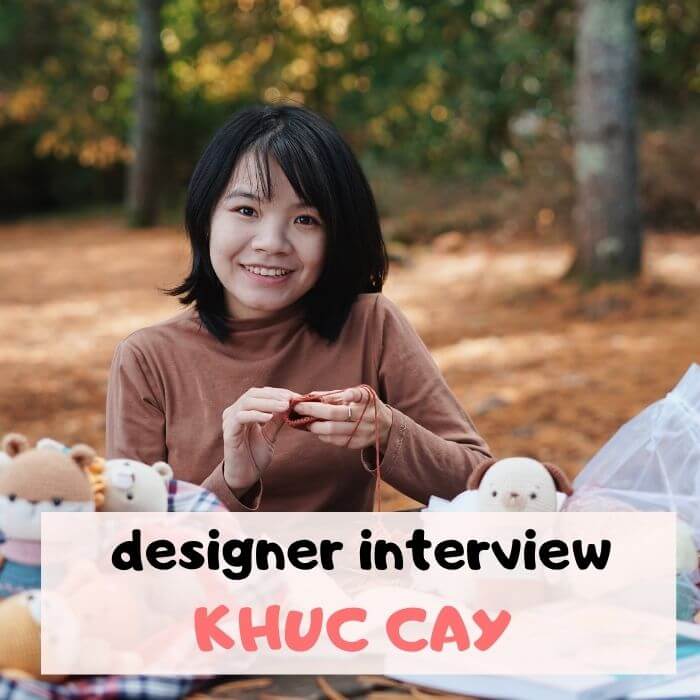 amigurumi designer interview, Amigurumi Designer Interview &#8211; KHUC CAY