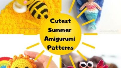 16 cutest Summer Amigurumi crochet patterns for beginners