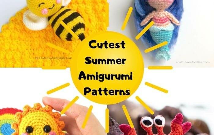 16 cutest Summer Amigurumi crochet patterns for beginners