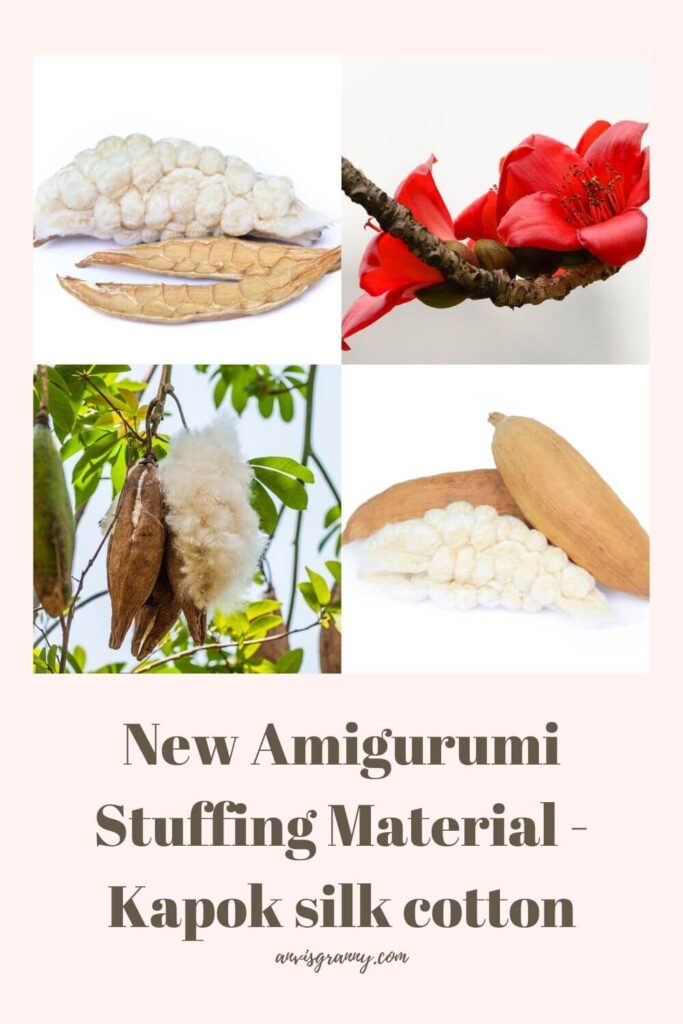 Kapok cotton for amigurumi stuffing, Kapok silk cotton &#8211; How to collect for amigurumi stuffing