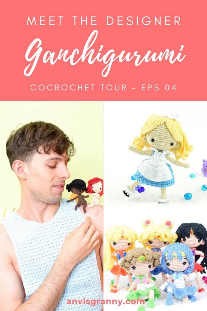 crochet designer interview with Ganchigurumi, Crochet Designer Interview &#8211; Ganchigurumi + Free doll keychain PDF pattern