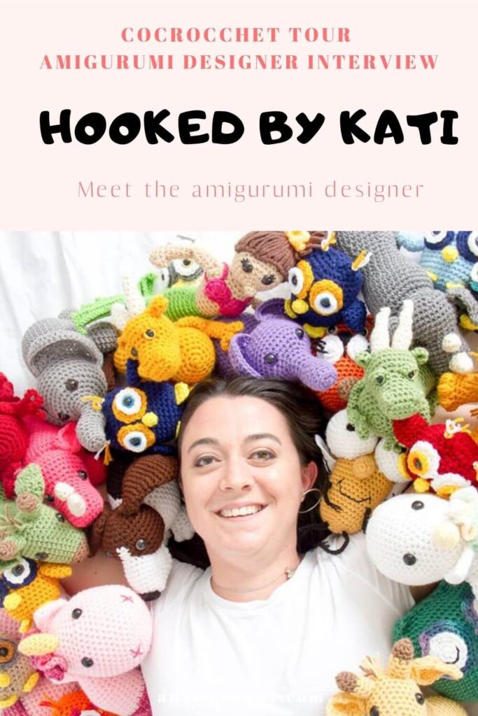 cocrochet tour 5 - amigurumi designer interview with hooked by kati