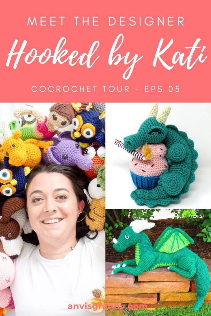 cocrochet tour 5 - amigurumi designer interview with hooked by kati