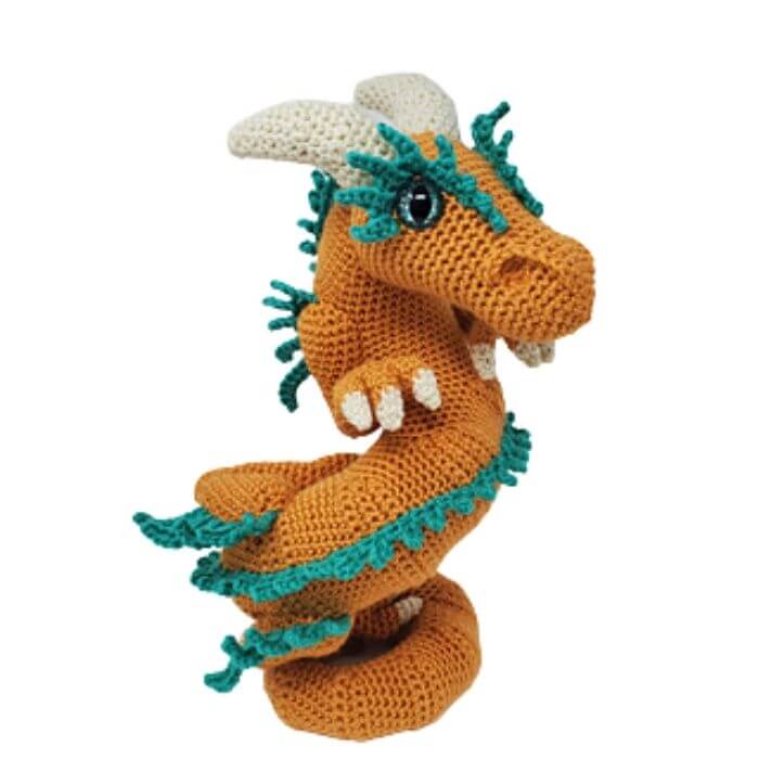hooked by kati crochet amigurumi standing dragon jpg