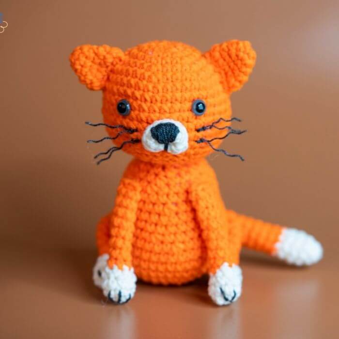 amigurumi cat crochet toy pattern