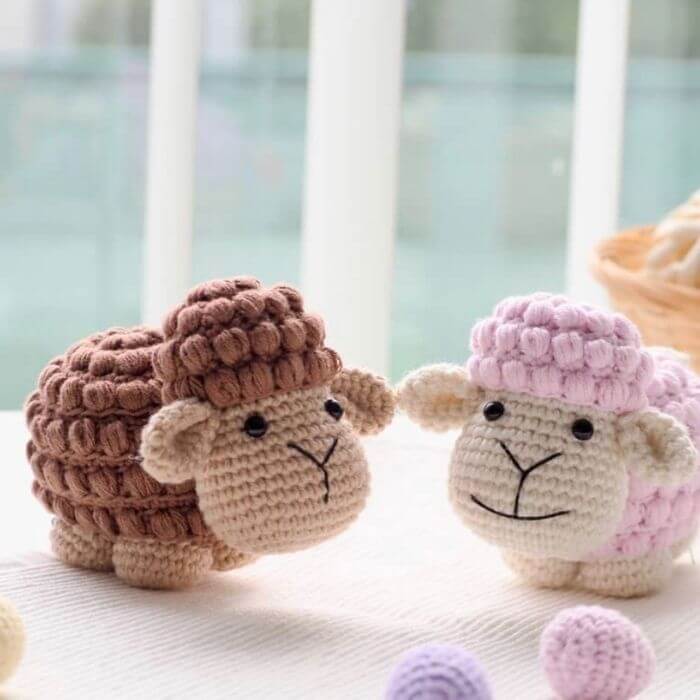 sheep amigurumi crochet pattern