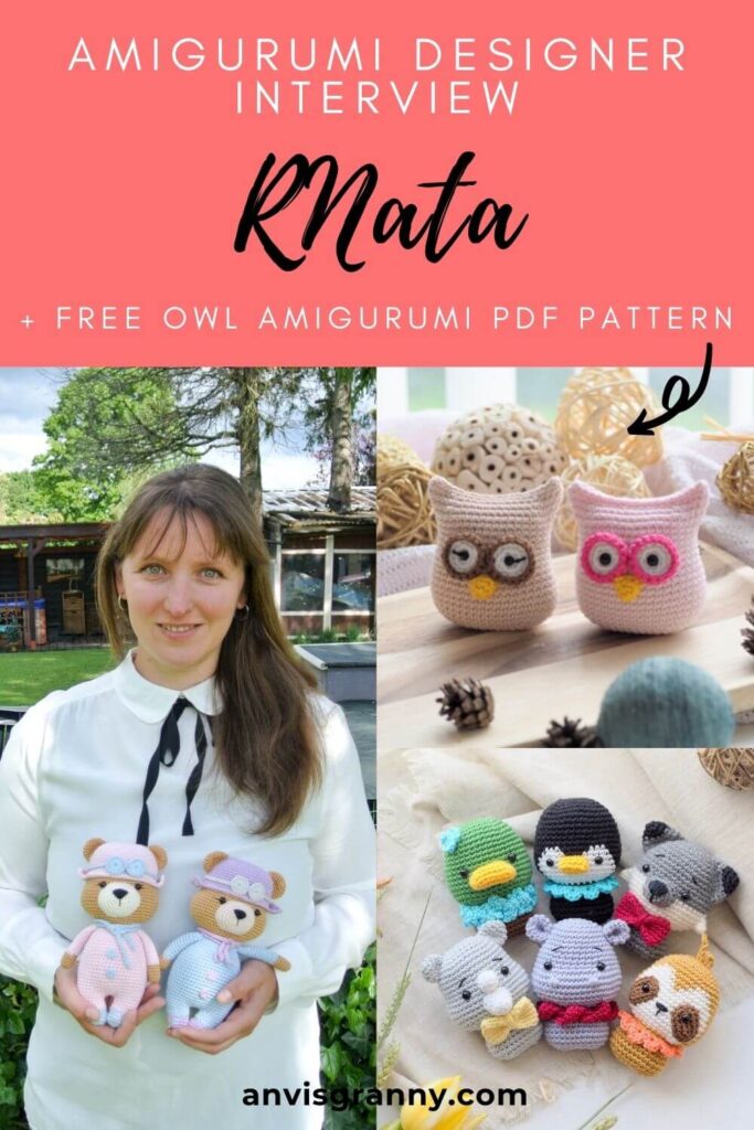 Amigurumi Owl Pattern Free, Amigurumi Owl Free Pattern and a lovely interview with RNata