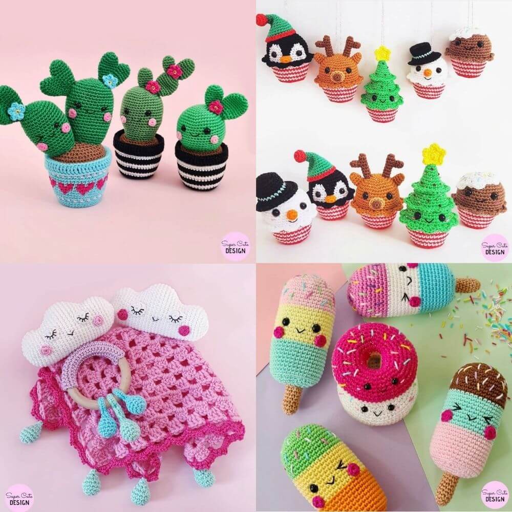 amigurumi designer interview with Super Cute Design