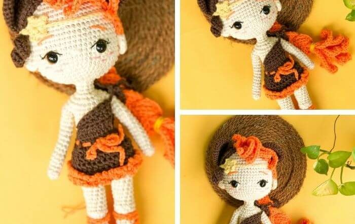 Leo Zodiac crochet amigurumi pattern