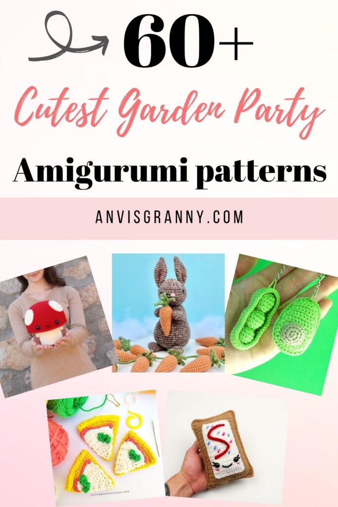 garden party amigurumi crochet pattern