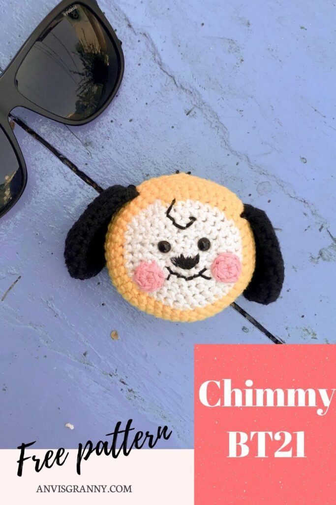 Chimmy BTS free crochet pattern