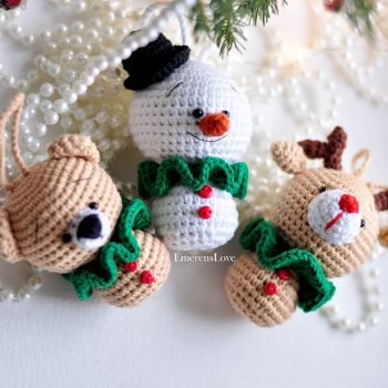 Bundle 3in1 Christmas Ornaments