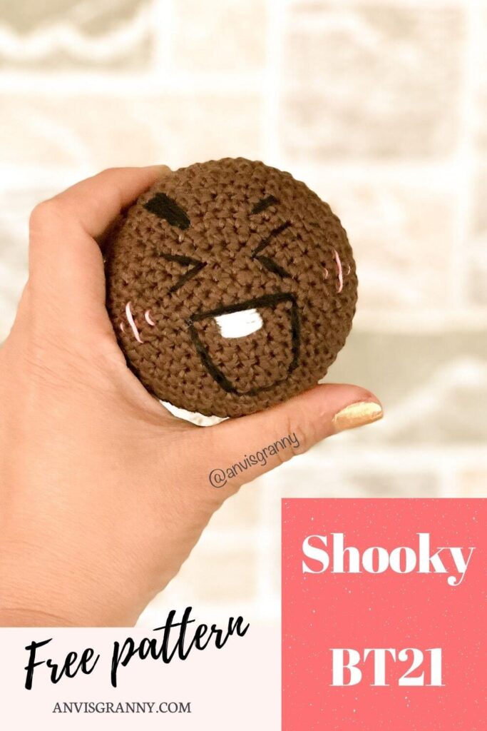 Shooky BTS free crochet pattern