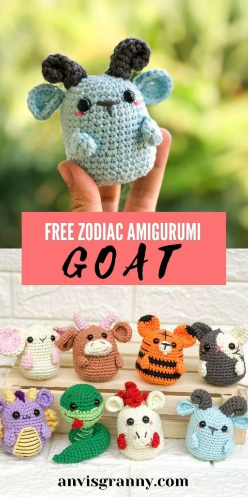 free-zodiac-goat-amigurumi pattern