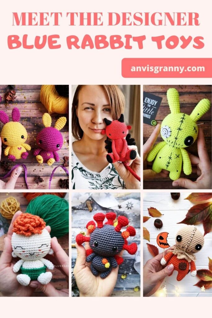 crochet artist, Crochet Artist Instagram Interview – Irina From Blue Rabbit Toys (CoCrochet Tour Ep08)