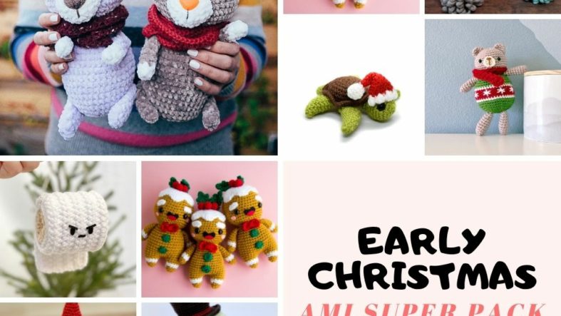 Early Christmas Amigurumi Crochet Pattern Bundle