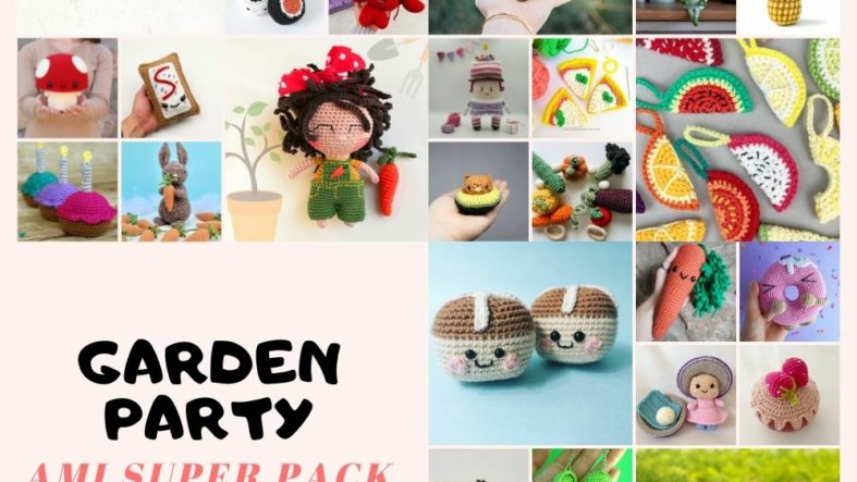garden party amigurumi crochet pattern