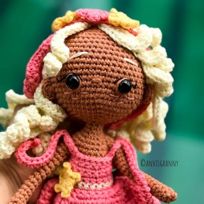 Virgo zodiac crochet pattern