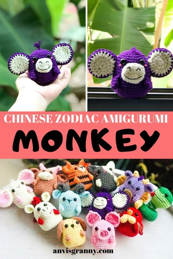 How to create a friend monkey crochet tutorial