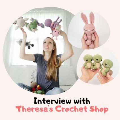 Amigurumi designer interview Theresa's crochet shop