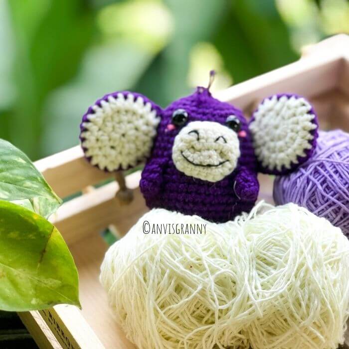 small monkey crochet pattern free - crochet gift for monkey year