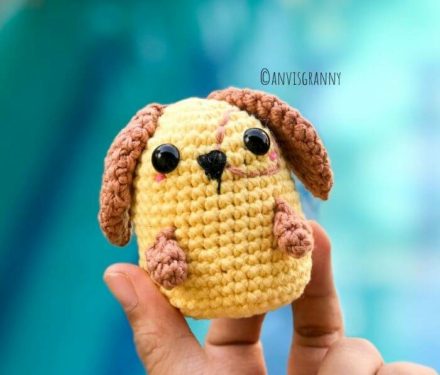 amigurumi puppy crochet pattern for beginners