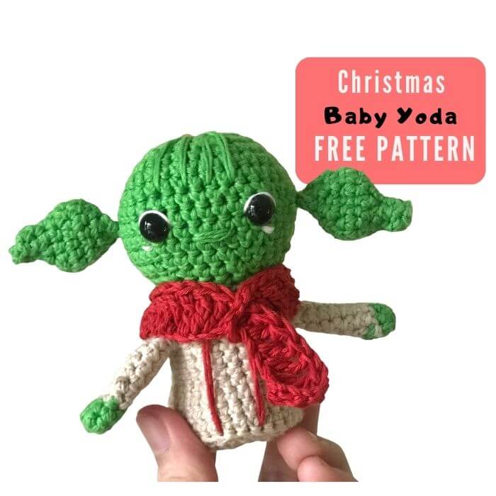 baby yoda amigurumi pattern free, No-sew Baby Yoda Amigurumi Crochet Pattern Free Ornament