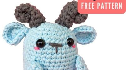 zodiac goat free amigurumi pattern