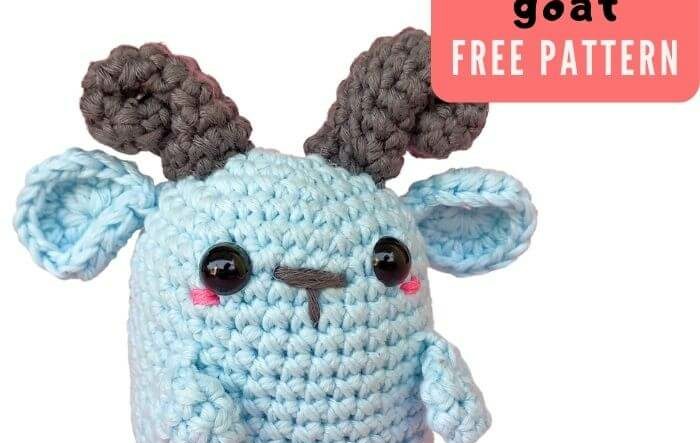 zodiac goat free amigurumi pattern