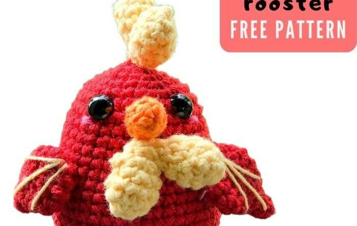 zodiac rooster free amigurumi pattern