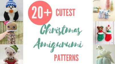 20+ Christmas amigurumi patterns for beginners