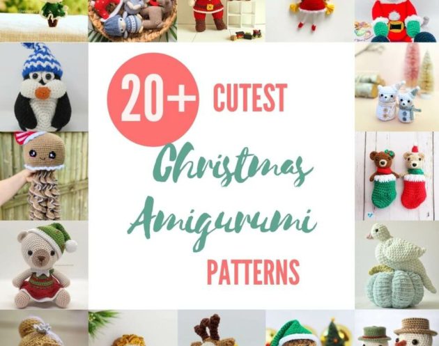 Christmas amigurumi crochet patterns, 20+ Cutest Christmas Amigurumi Crochet patterns