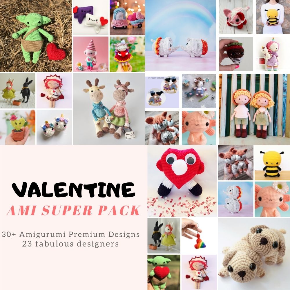 Valentine Day Crochet, 30+ Quick and Super Easy Valentine Day Crochet Amigurumi Patterns