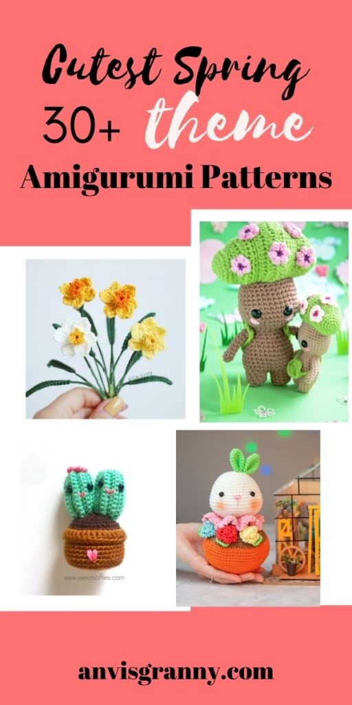 spring amigurumi crochet patterns