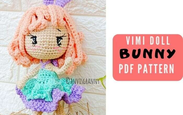 easy crochet bunny amigurumi pattern for beginners (4)