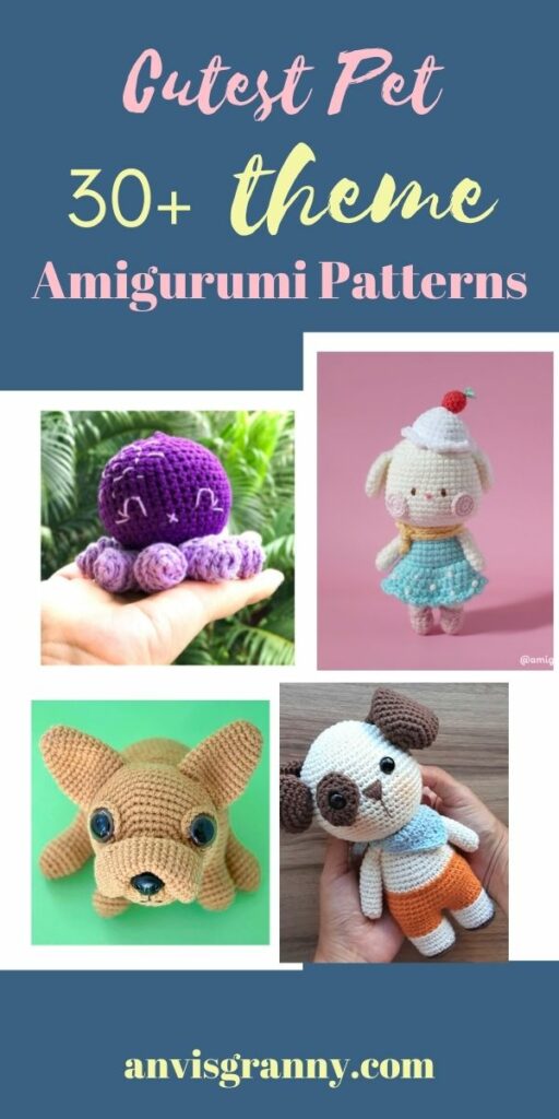 free animal amigurumi pattern, 30+ Quick and Adorable Pet Animal Amigurumi Pattern