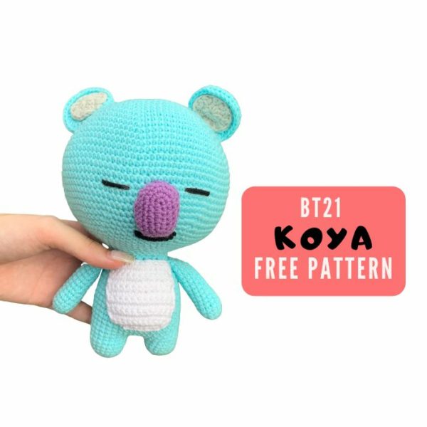 Amigurumi Bt21 Rj Crochet Free Pattern Toy – MTIVY